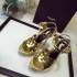 Saint Laurent Tribute Sandal Gold